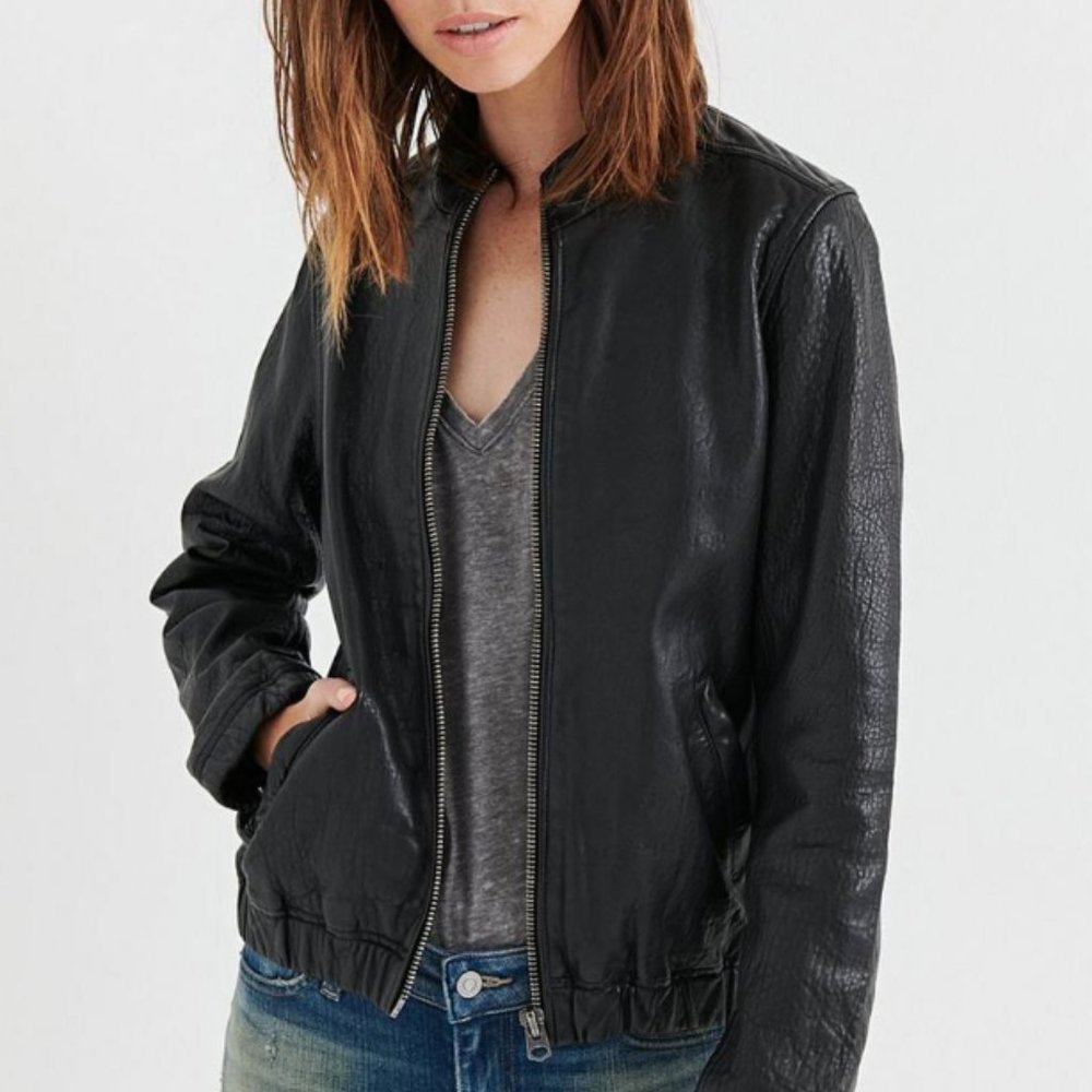 Lucky Brand Ana Leather Jacket